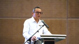 Badan Nasional Sertifikasi Profesi (BNSP) menyelenggarakan kegiatan sosialisasi Program Indonesia Kompeten 2024 di Hotel Pullman, Jakarta (16/5/24). (Doc.BNSP)