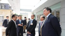 Menteri Koordinator Bidang Perekonomian Airlangga Hartarto mengikuti beberapa sesi utama Pertemuan Tingkat Menteri Organisation for Economic Co-operation and Development (PTM OECD) yang diselenggarakan pada 2-3 Mei 2024 di Paris, Prancis. (Dok. Ekon.go.id)