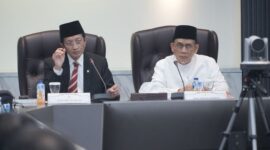 Menteri Agama Nasruddin Umar (kiri) danWakil Menteri Agama Muhammad Syafi'i (kanan). (Dok. kemenag.go.id)