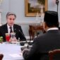 Presiden RI Prabowo Subianto dan Menteri Luar Negeri Amerika Serikat (AS) Antony Blinken. (Dok. Tim Media Prabowo)