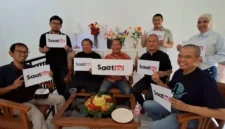 Dengan 29 portal media yang telah bergabung, Saatini.com menargetkan 100 media jaringan hingga akhir 2026 melalui model kemitraan publikasi digital bagi UMKM, individu, pelaku bisnis, dan tokoh publik, demikian kata CEO Saatini.com Eko Suprihatmoko dalam peluncuran awal jaringan media digital Saatini.com di Bogor, Jawa Barat, Sabtu (10/10/2026). (Dok. Saatini.com)